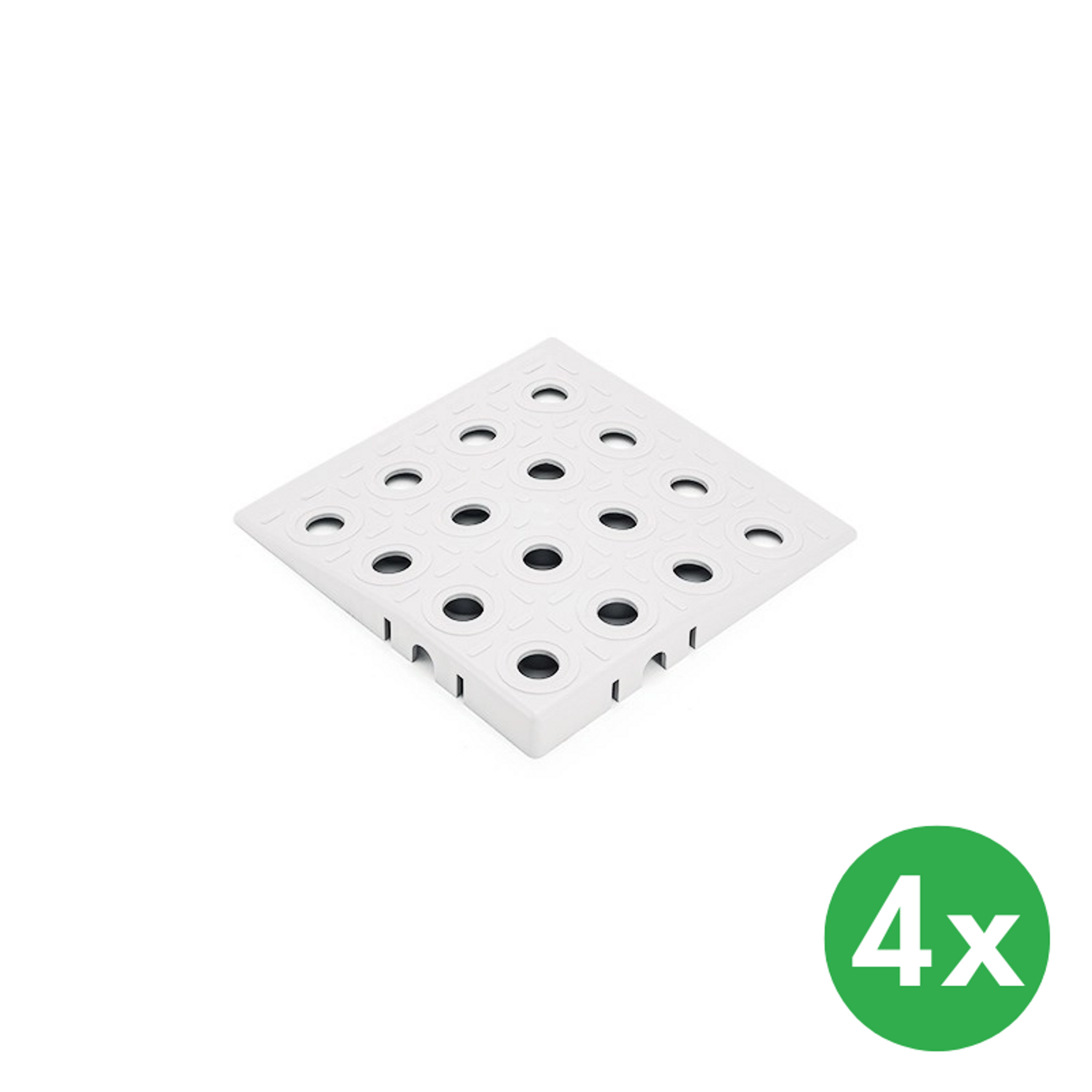 Rohový nájezd GripTil, 4 ks, bílý