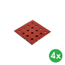 Rohový nájezd GripTil, 4 ks, hnědý