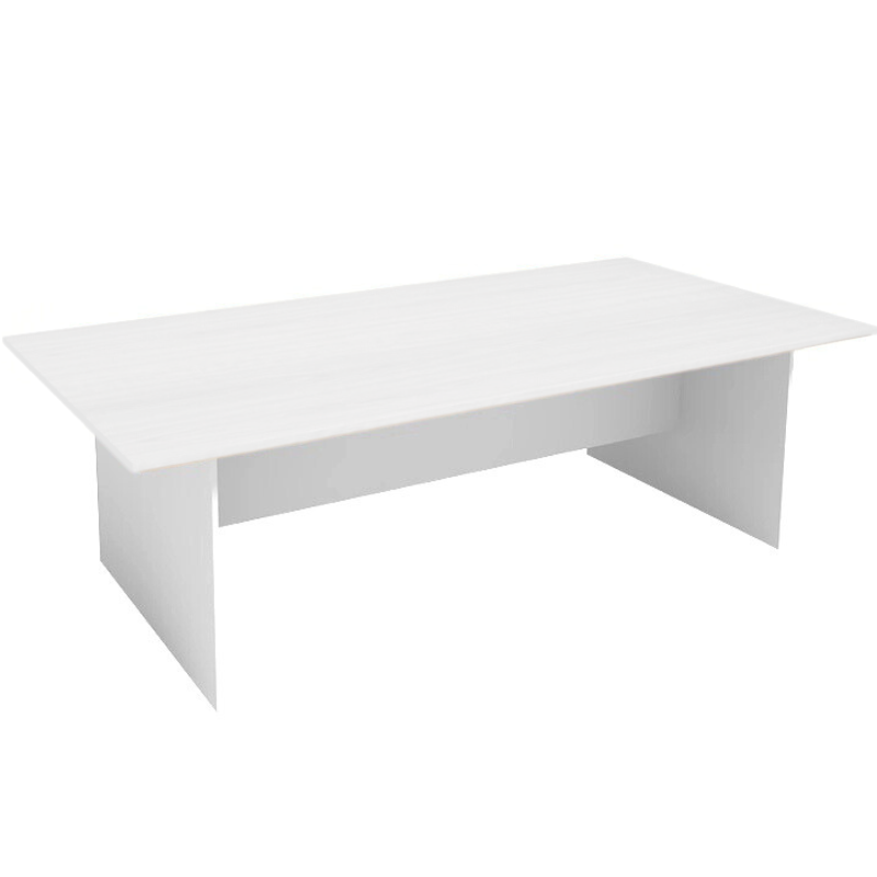 Fotografia produktu: Rokovací kancelársky stôl PRIMO WHITE, 240x120 cm, biela