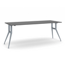 Rokovací kancelársky stôl WIDE, 220x80 cm, grafit