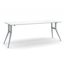 Rokovací stôl WIDE, 2000 x 800 mm, biela