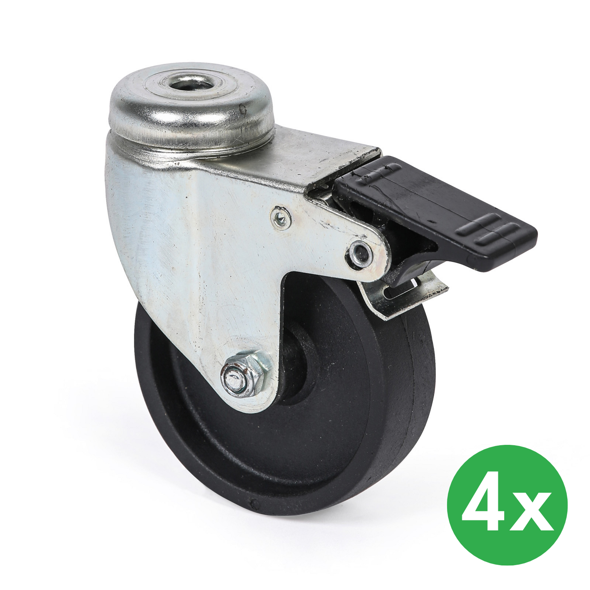 Rollen für die Aluminium-Box, 4 Stk