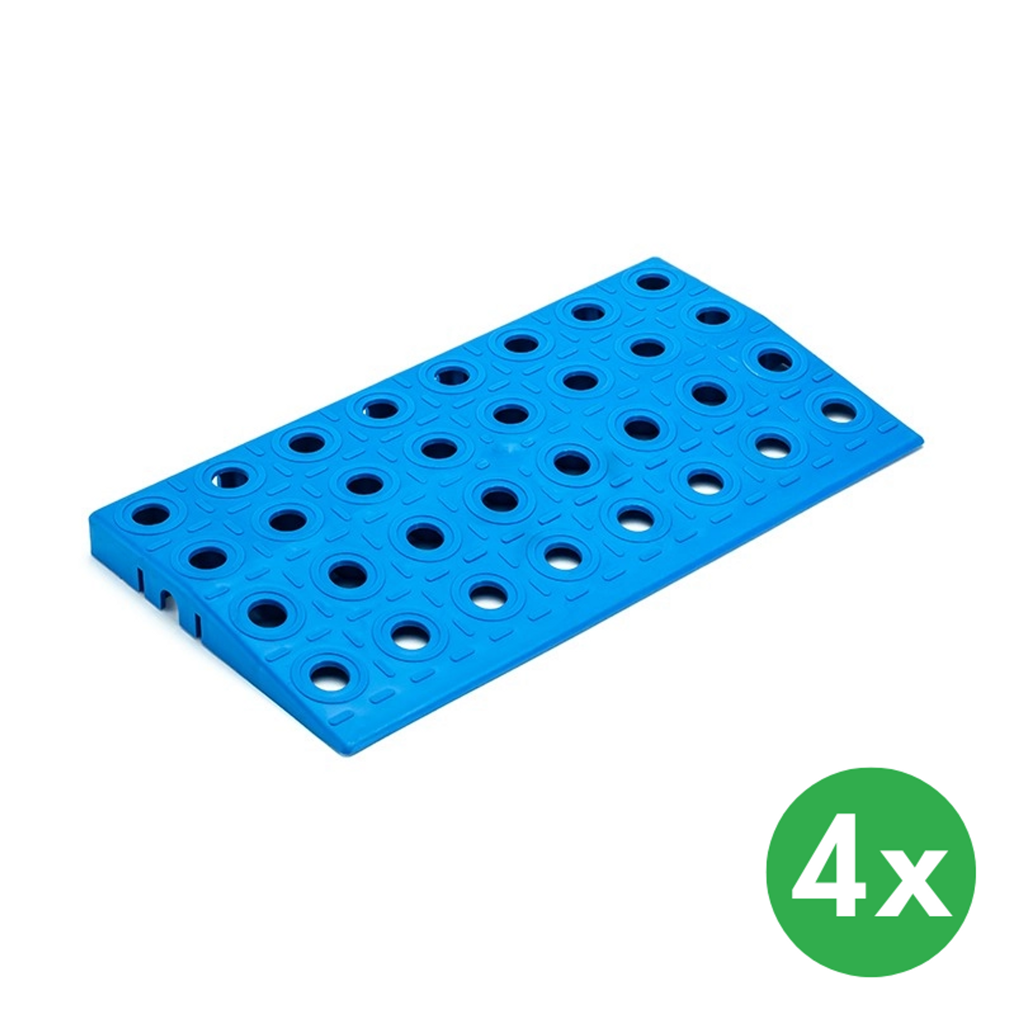Rovný nájezd GripTil, 4 ks, modrá
