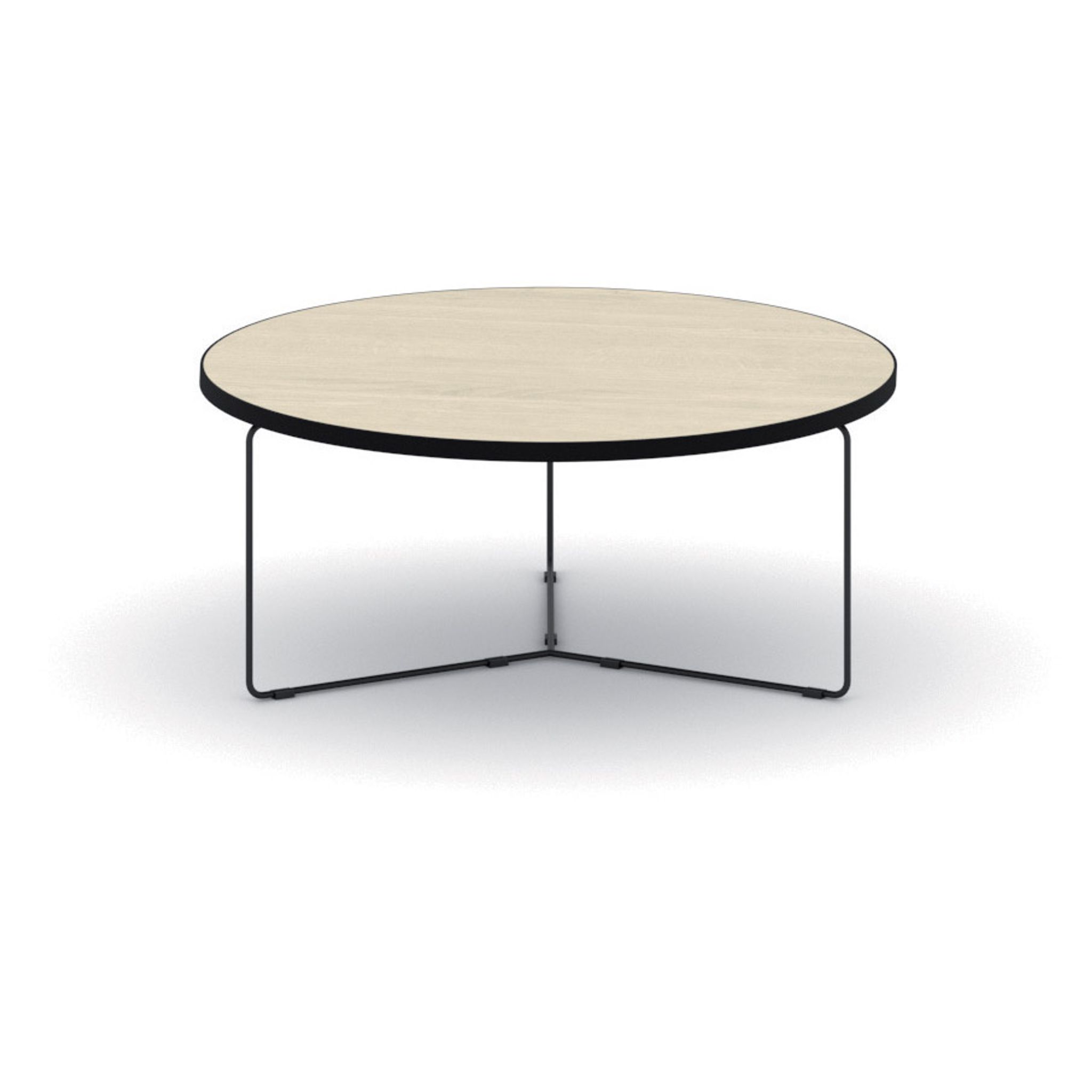 Runder Couchtisch TENDER, Durchmesser 90 cm