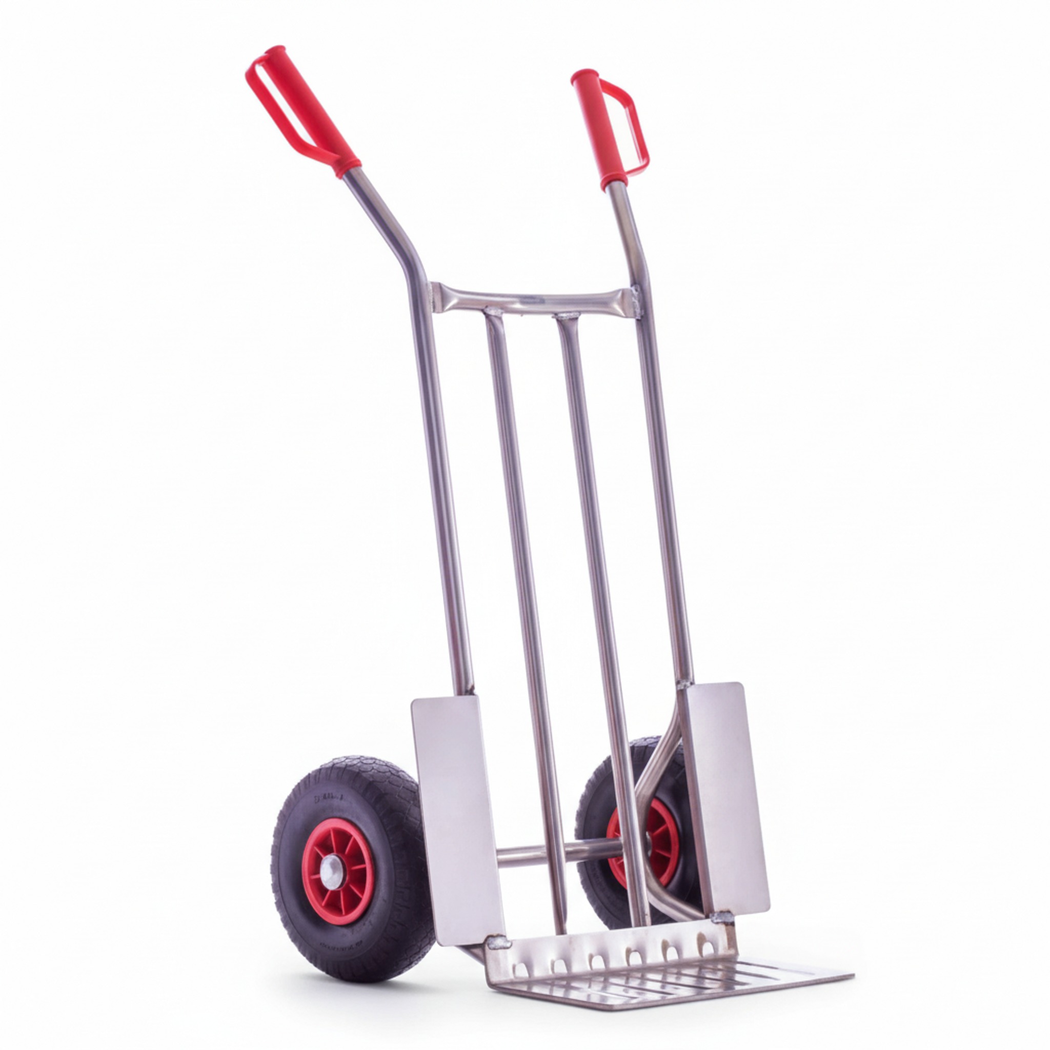 Sackkarre, Aluminium, Tragfähigkeit 150 kg, Polyurethanräder