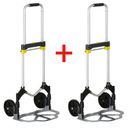 Sackkarre klappbar 1+1 GRATIS, Aluminium, 100 kg Traglast