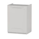 Sada 4 plastových košů na tříděný odpad, 20 L, 340 x 290 x 470 mm