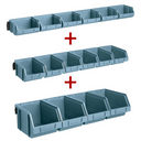 Sada lišty s boxy 2+1 ZDARMA, mix velikostí