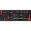 Sada Torx klíčů, 6 ks - vložka do zásuvky G2/G6, chrom vanadium