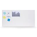 Samolepiace akustická nástenka, 1200 x 600 mm, biela