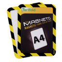 Samolepiace vrecko A4 (2ks), nepermanentné, žlto-čierna
