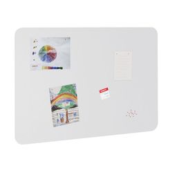 Samolepící akustická nástěnka 1600 x 1100 mm, bílá