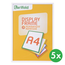 Samolepící rámeček A4 (5 ks), bílá