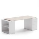 Samostatná pracovní deska BLOCK, 1600 x 800 x 25 mm, dub přírodní