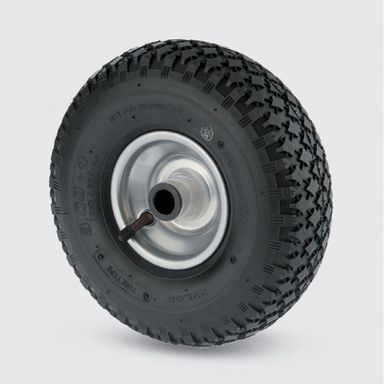 Samostatné kolo TENTE s duší 260 mm, kovový disk, černé pneu