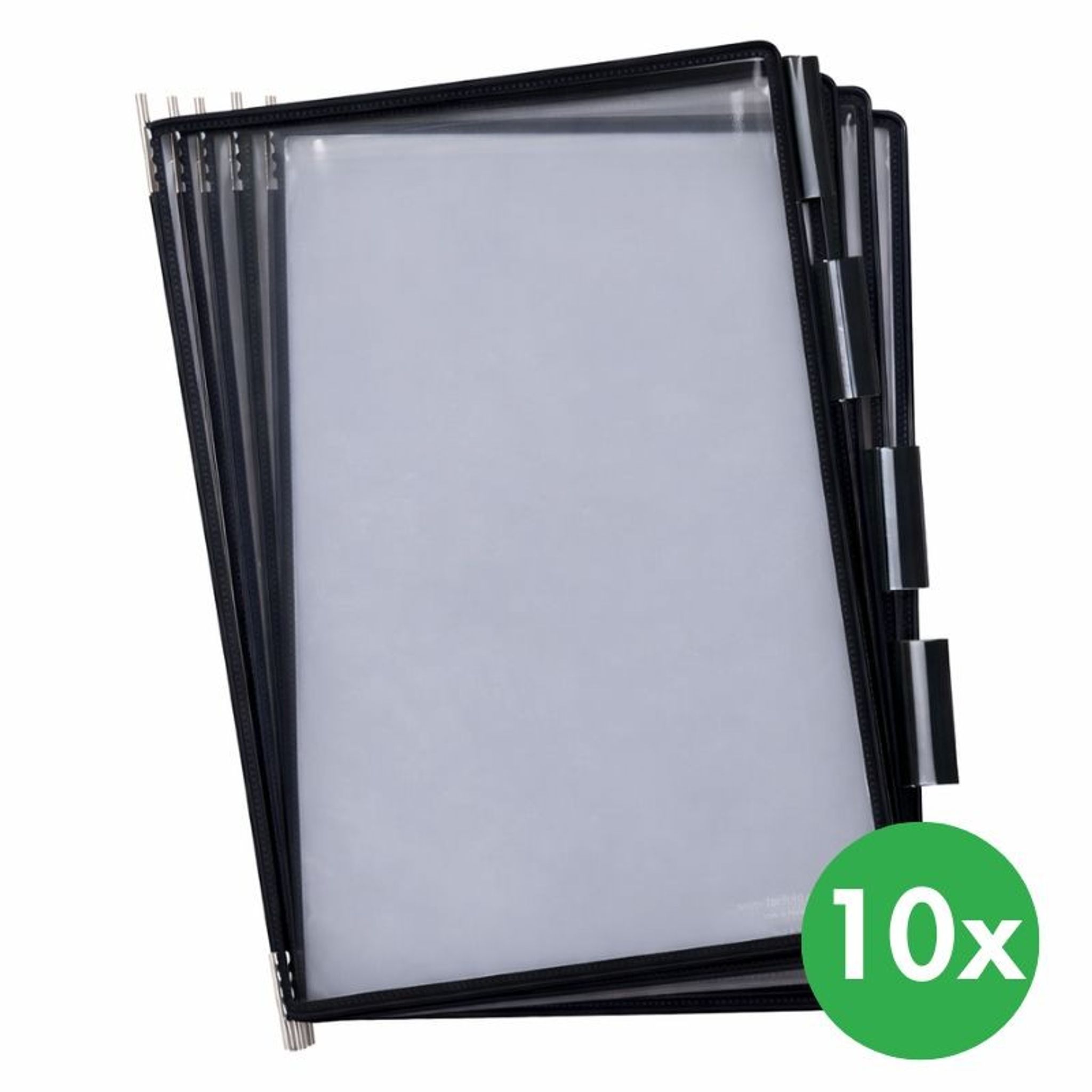 Samostatné tabulky Tarifold A4, černá