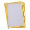 Samostatné tabulky Tarifold A4, žlutá