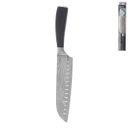 Santoku Küchenmesser, Damaszener Stahl/Packung, 18,5 cm