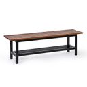 Šatní lavice SITO, 1500 mm, hnědá