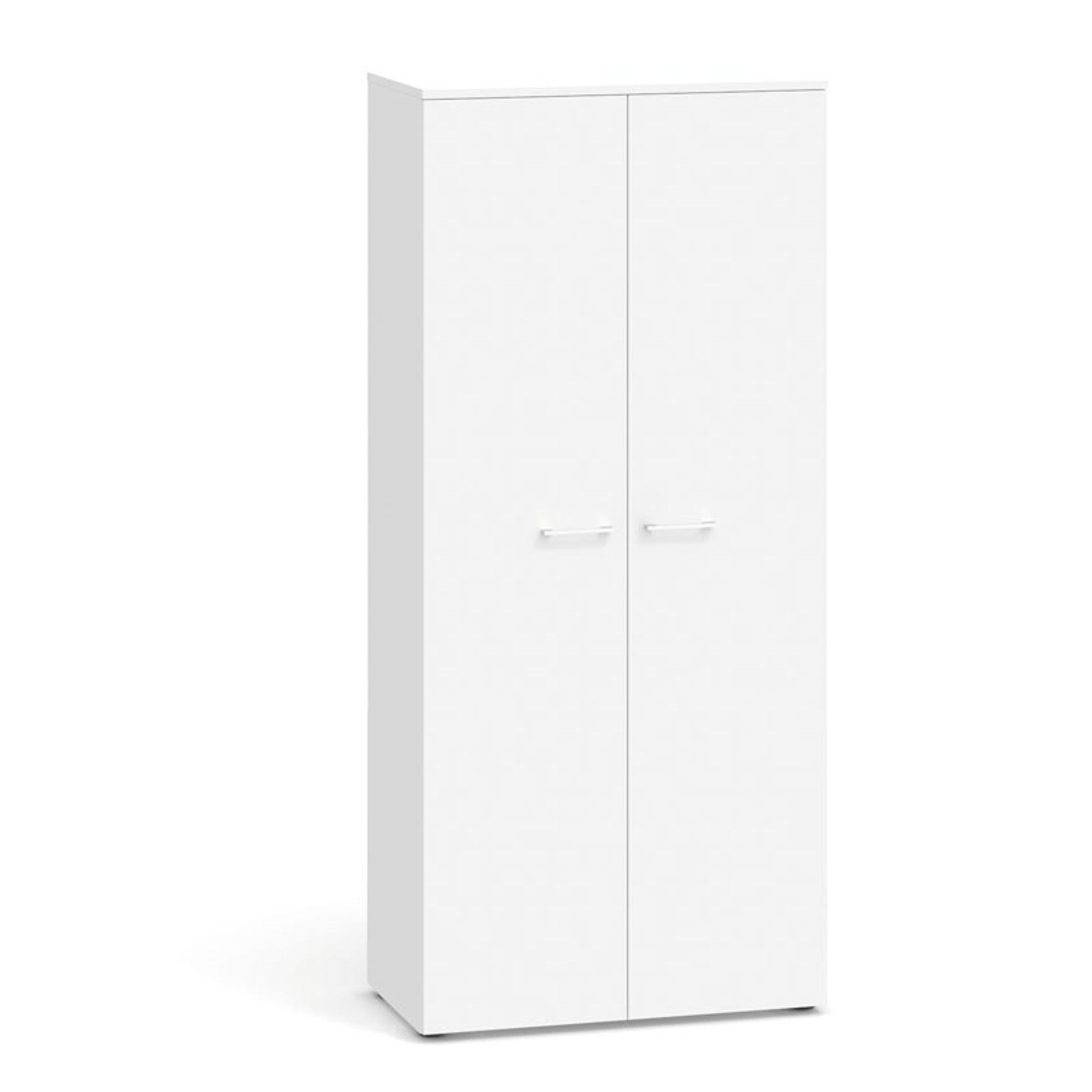 Šatní skříň s výsuvem PRIMO 2023, bez zámku, bílá