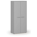 Šatní skříň s výsuvem PRIMO GRAY, 800 x 420 x 1781 mm, šedá