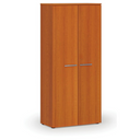 Šatní skříň s výsuvem PRIMO WOOD, 800 x 420 x 1781 mm, třešeň