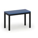 Šatníková lavica, sedák - lamino, dĺžka 600 mm, modrá