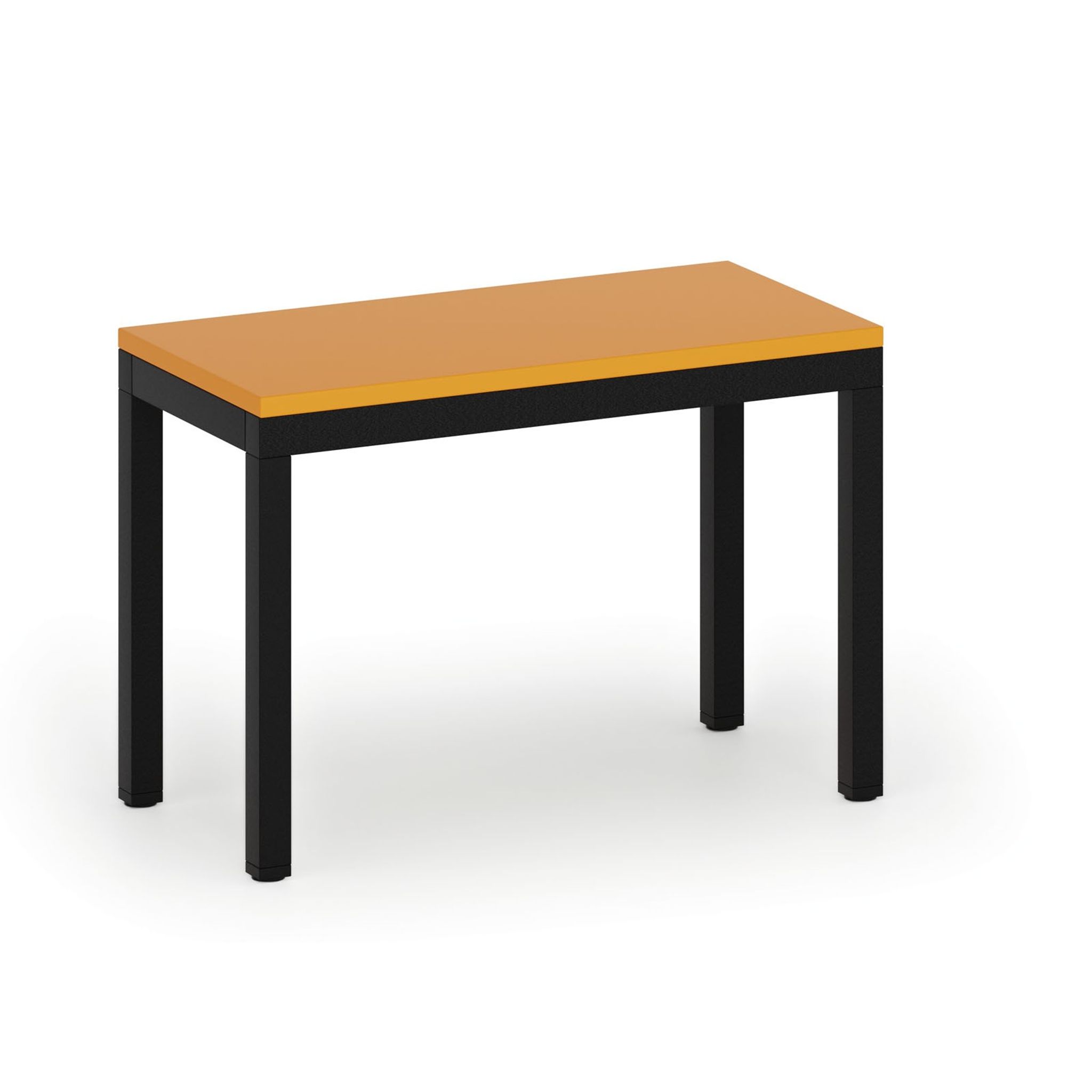 Šatníková lavica, sedák - lamino, dĺžka 600 mm, oranžová