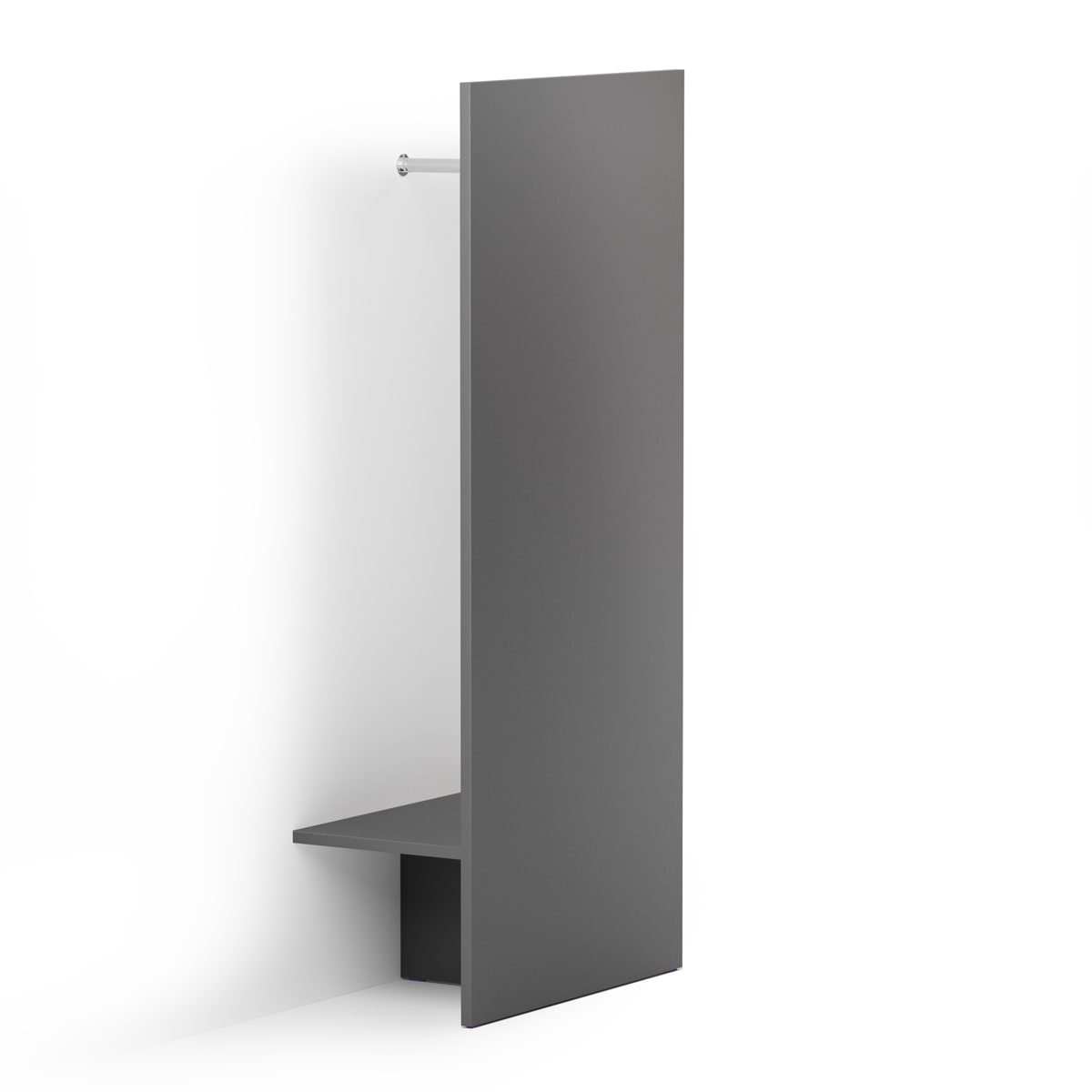 Fotografia produktu: Šatníková zástena BLOCK, 800 x 440 x 1854 mm, grafitová