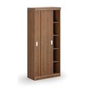 Schiebeschrank ARRISTO LUX, 800 x 400 x 1836 mm, Nussbaum