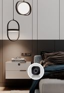 Schloss mit Fingerabdruckleser F040, schwarz