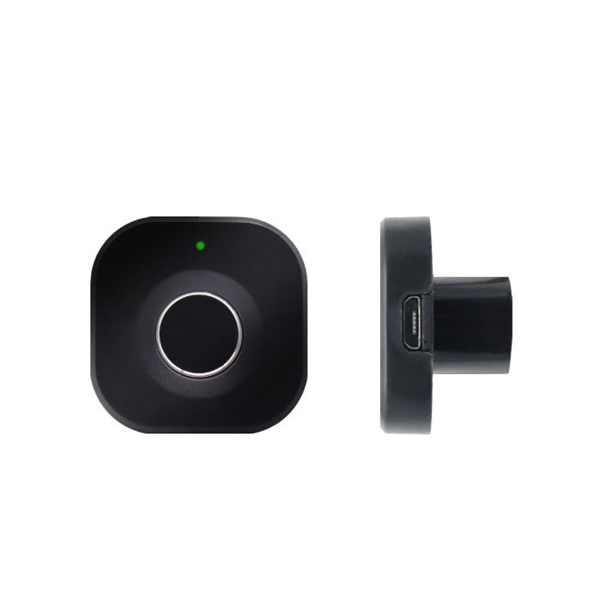 Schloss mit Fingerabdruckleser F040, schwarz