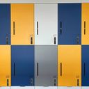 Schloss mit RFID-Kartenleser F131, Aluminium, schwarz
