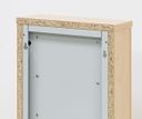 Schlüsselkasten aus Holz, für 50 Schlüssel, Birke