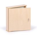 Schlüsselschrank holz, für 100 Schlüssel, Birke