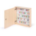 Schlüsselschrank holz, für 100 Schlüssel, Birke