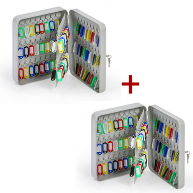 Schlüsselschrank mit mechanischem Schloss 1+1 GRATIS, für 80 Schlüssel
