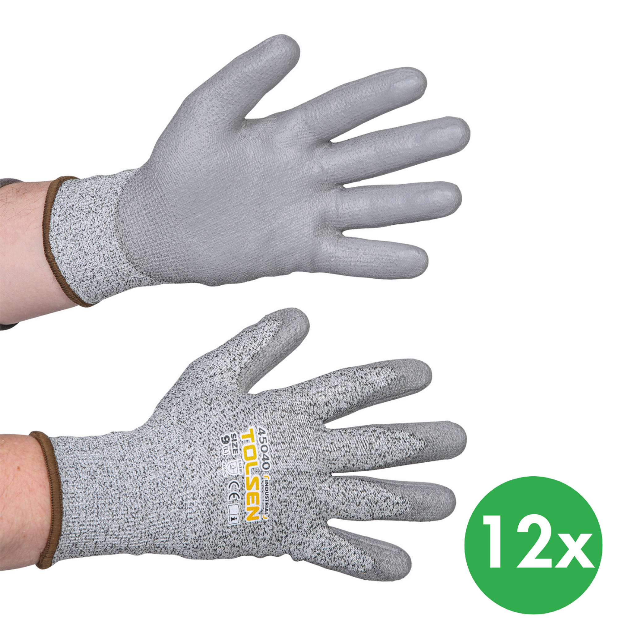Schnittschutzhandschuhe, Packung mit 12 Paar