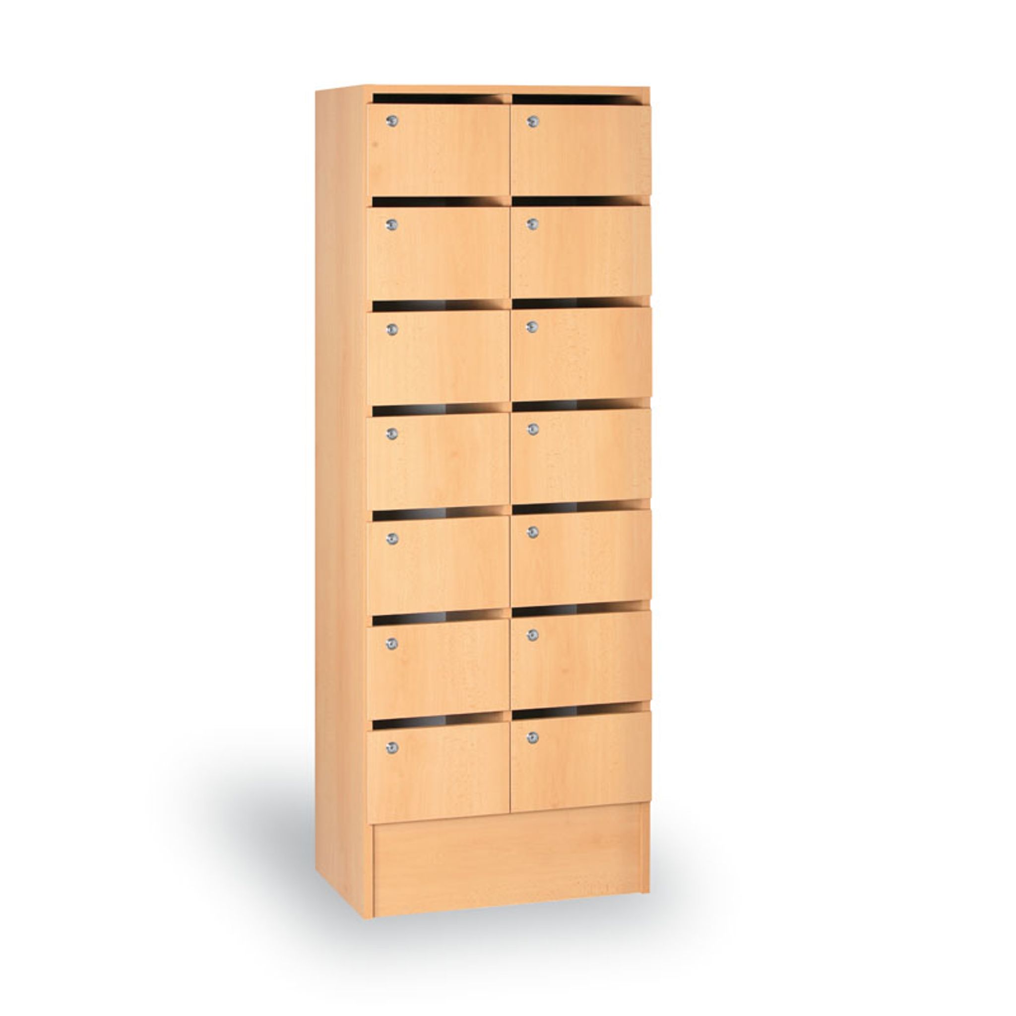 Schrank mit Postfächern