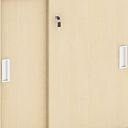 Schrank mit Rollen MIRELLI, 800 x 420 x 750 mm, Birke