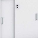 Schrank mit Rollen MIRELLI, 800 x 420 x 750 mm, weiß
