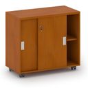 Schrank mit Rollen MIRELLI, Kirschbaum