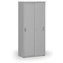 Schrank mit Schiebetür PRIMO GRAY, 800 x 420 x 1781 mm, grau