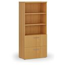 Schrank mit Schubladen für Hängerordner PRIMO WOOD, 1781 x 800 x 420 mm, Buche