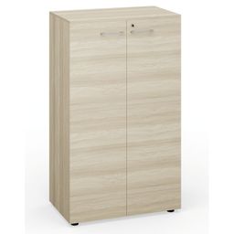 Schrank mit Tür PRIMO 2023, 800 x 640 x 1338 mm, Eiche natur