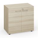 Schrank mit Tür PRIMO 2023, 800 x 640 x 742 mm, Eiche natur