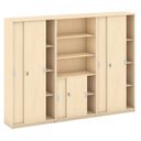 Schrank-Set MIRELLI A+, Typ IX – Birke