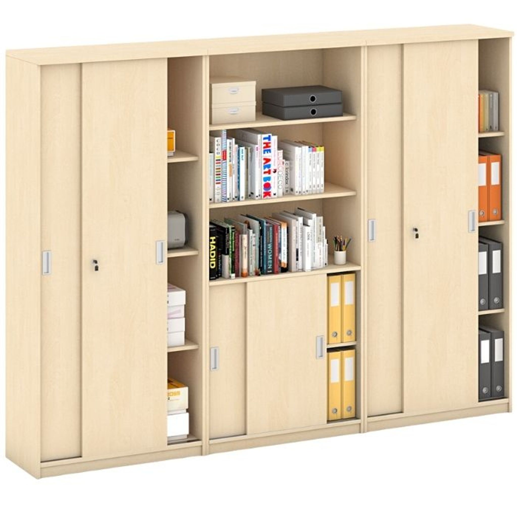 Schrank-Set MIRELLI A+, Typ IX – Birke