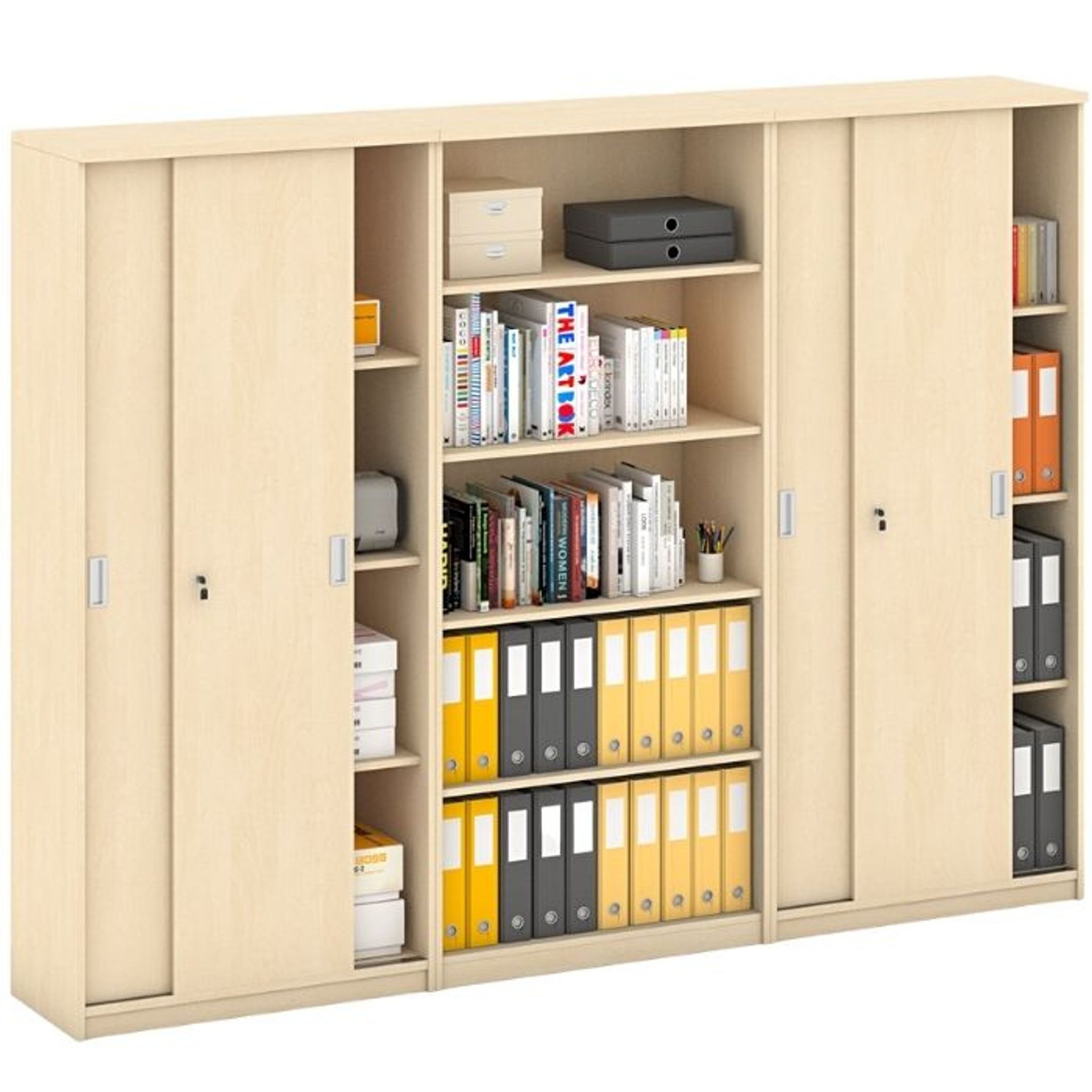 Schrank-Set MIRELLI A+, Typ VI – Birke