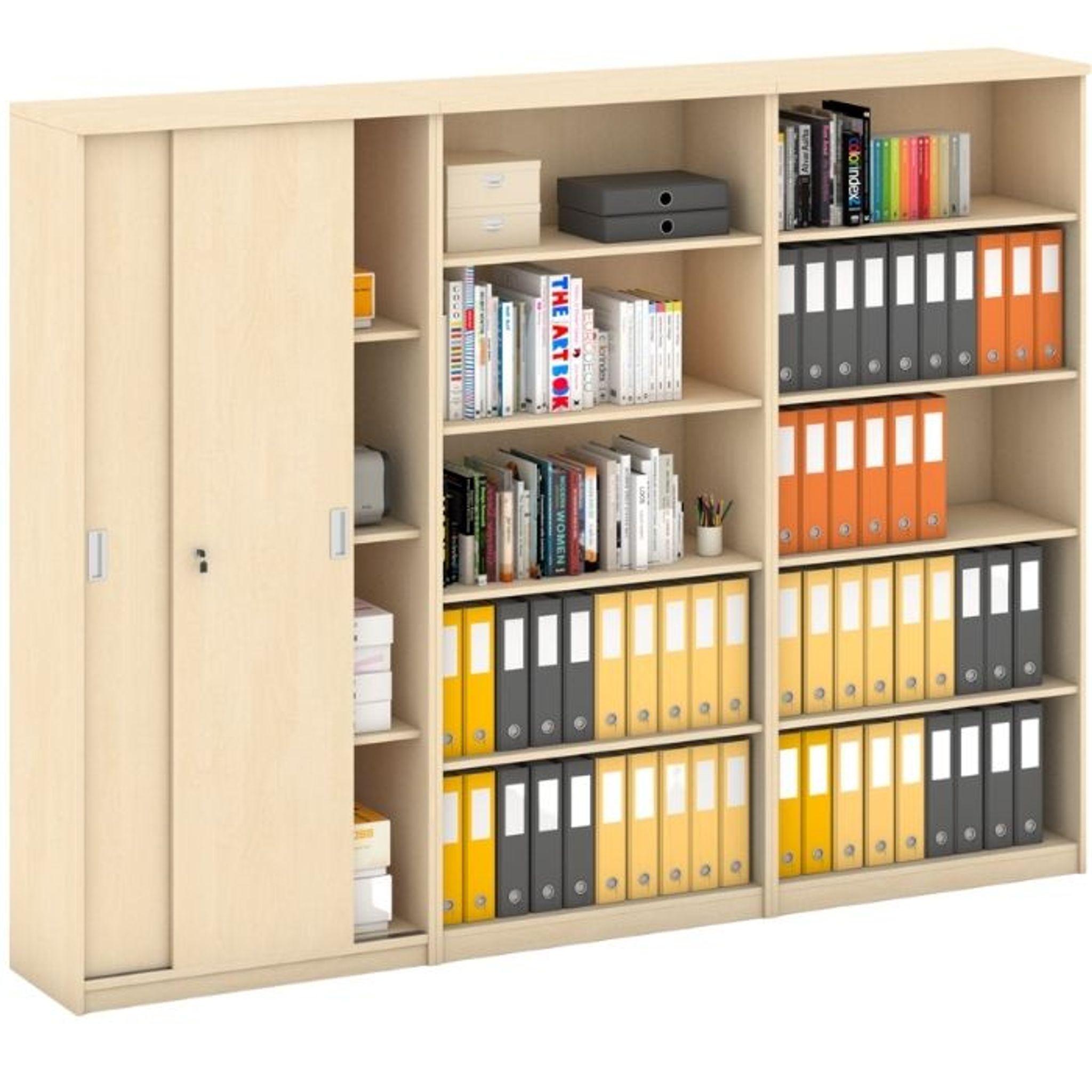 Schrank-Set MIRELLI A+, Typ X – Birke